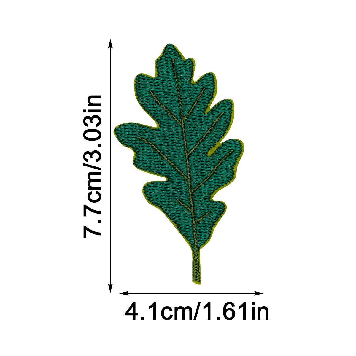 Wholesale Flower cloth patch no-sew German epaulette patch